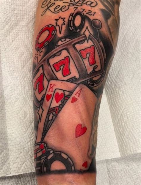 gambling tattoo sleeve|gambler tattoo ideas.